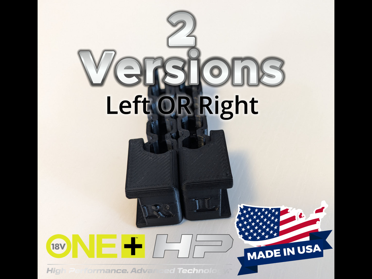 Ryobi Bit Holder/Ryobi One Plus HP Bit Clip/Ryobi One+ HP Bit Clip/Ryobi One+ hp Bit Holder - 100% Designed and Made in the USA!