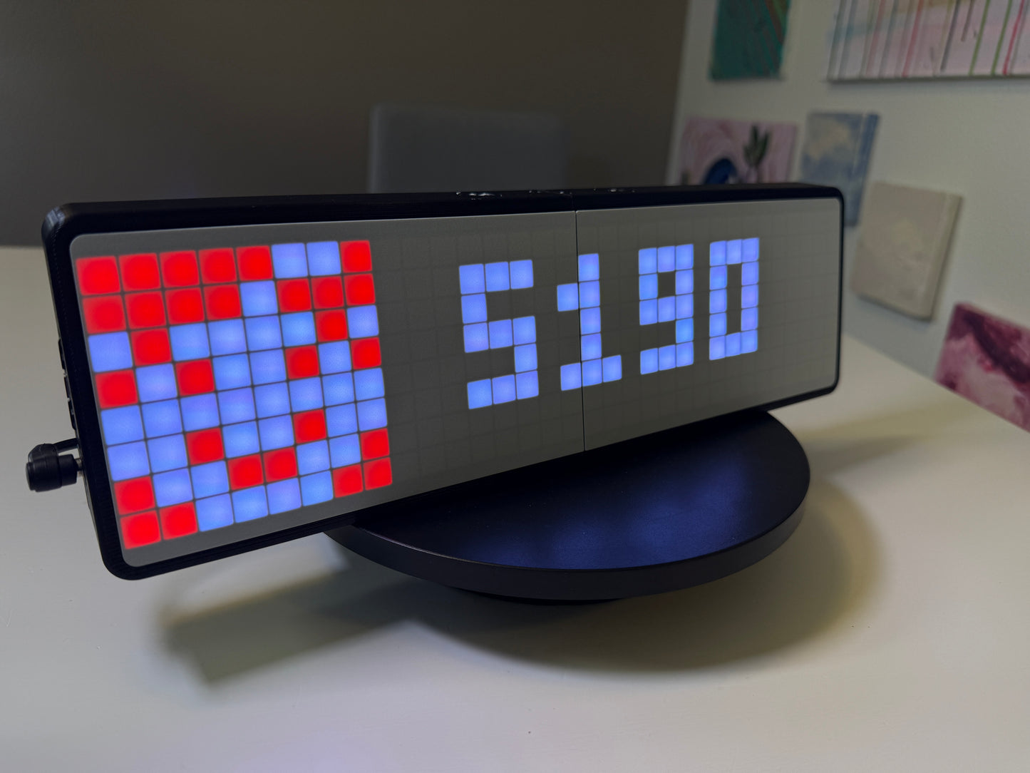 DIY Social Media Follower Display (Awtrix) - PCB ONLY | YouTube | Tiktok | Reddit | Twitch| Instagram |