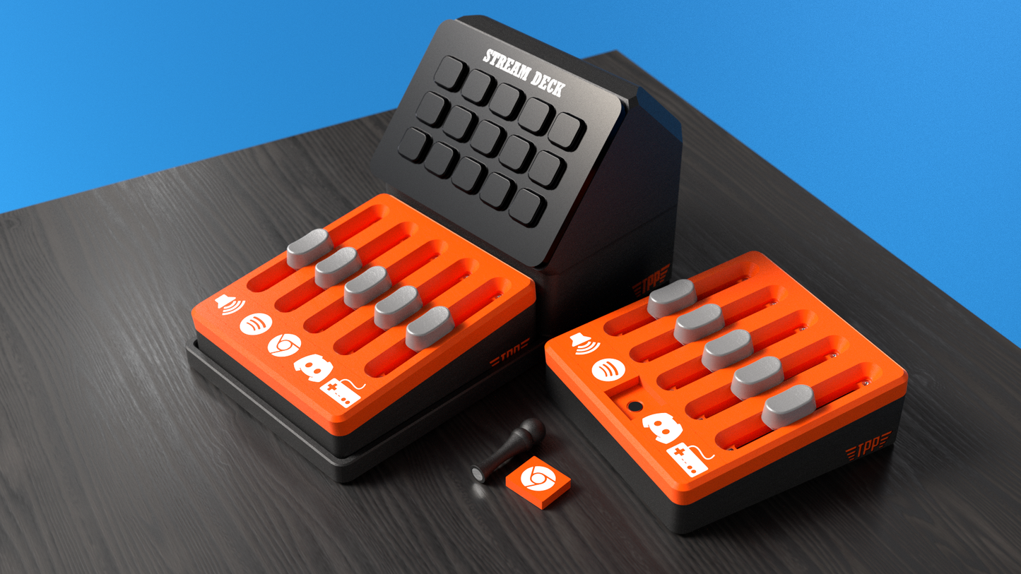 PC Audio Mixer and Stream Deck Stand | Streamdeck | Deej | Elgato |