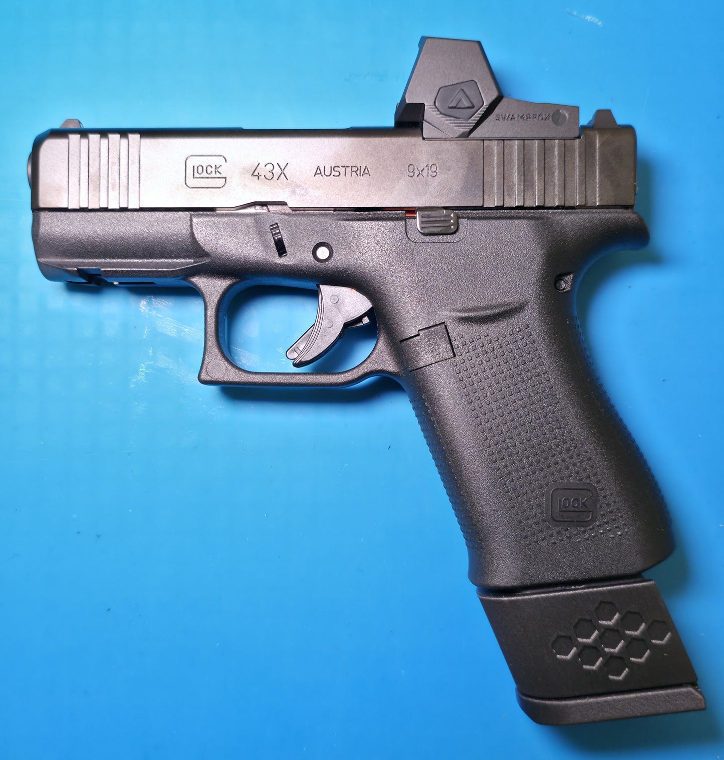 Glock 43X/48 Compatible Magazine Extension +2 or +4 Capacity