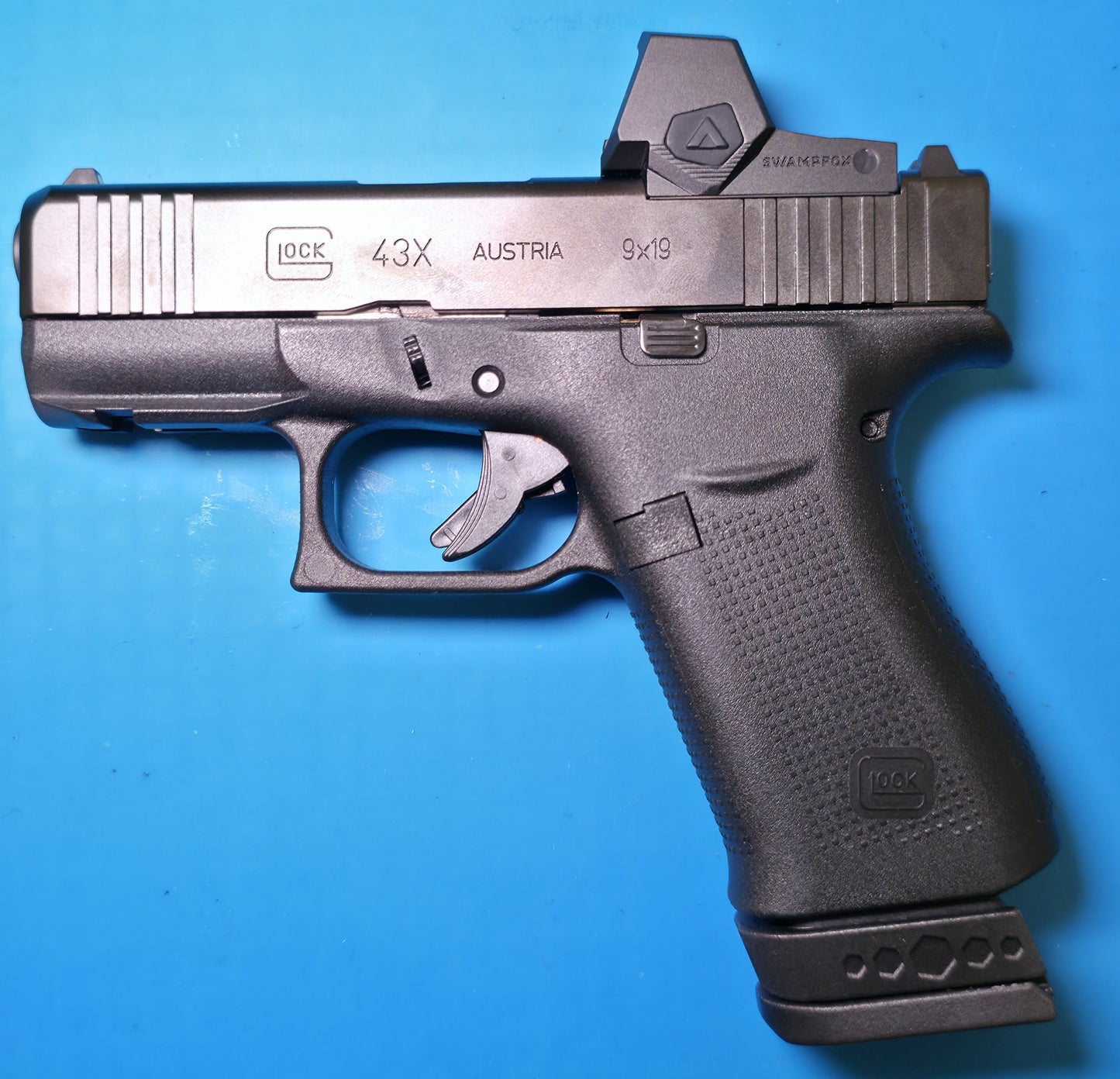 Glock 43X/48 Compatible Magazine Extension +2 or +4 Capacity