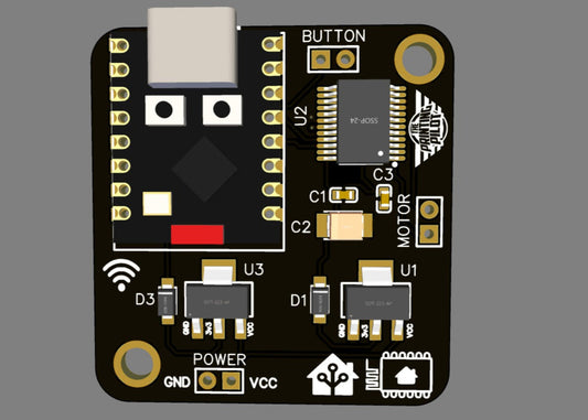 DIY Smart Air Refreshener (Glade Air Spray) PCB Only
